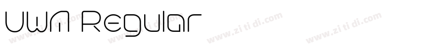 UWA Regular字体转换 UWA Regular字体转换